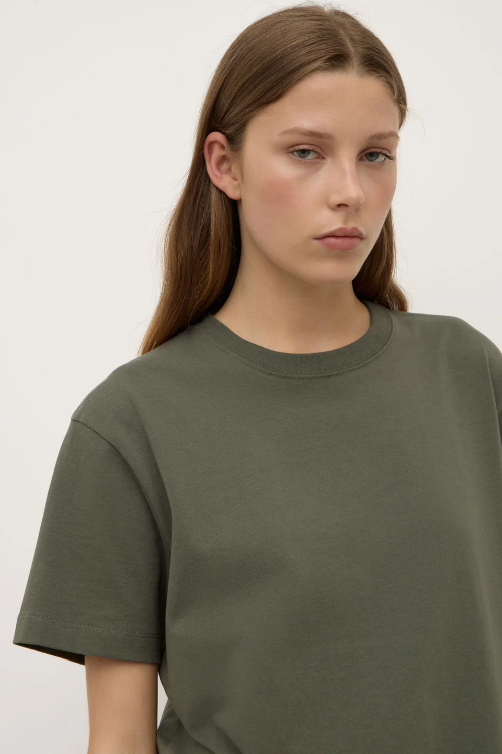 Organic Base Tee | Moss