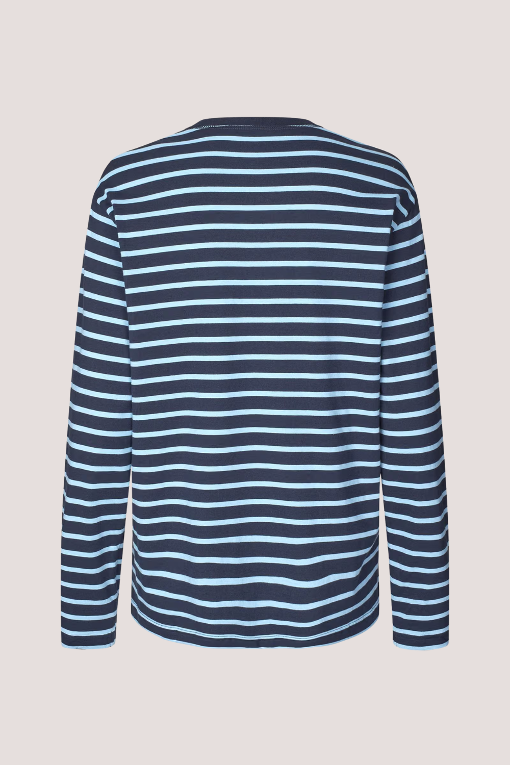 Enkulla LS Stripe | Navy Powder Blue Stripe