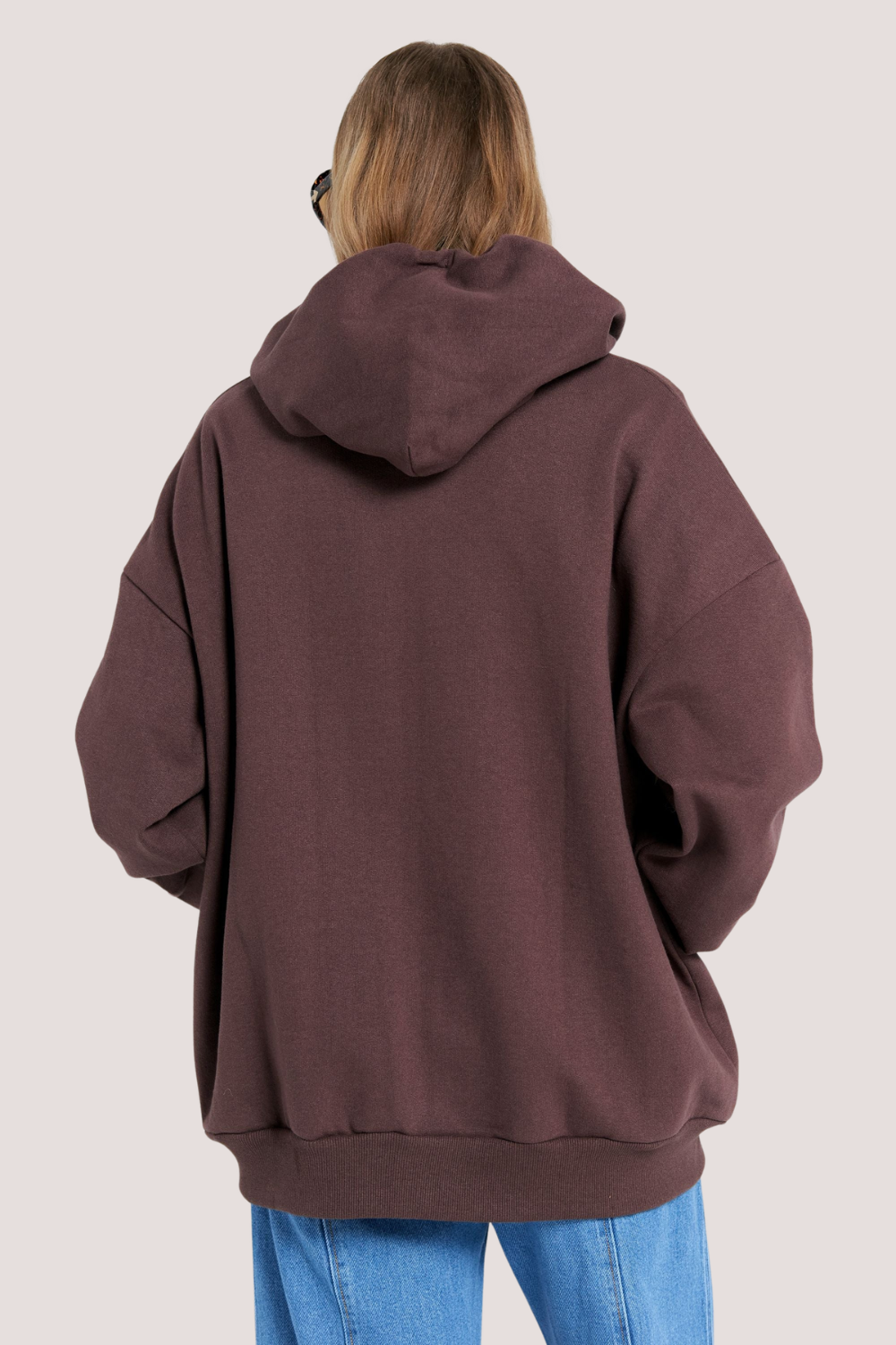 Oversized Hoodie | Chocolate Brown