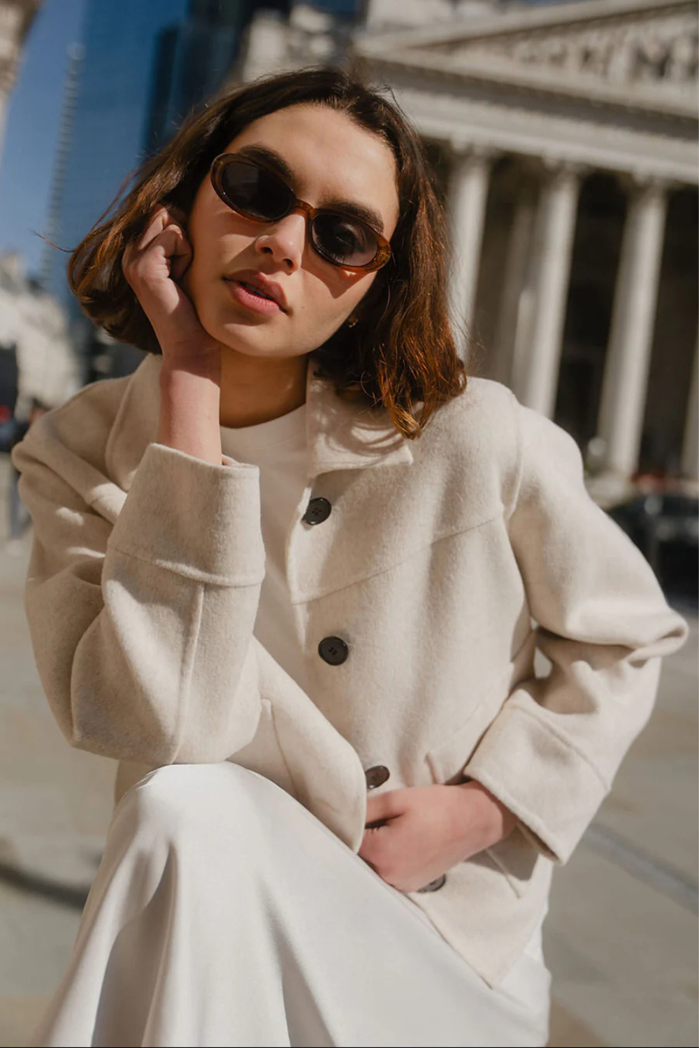 Ranger Oat Marle Wool Blend Soft Jacket