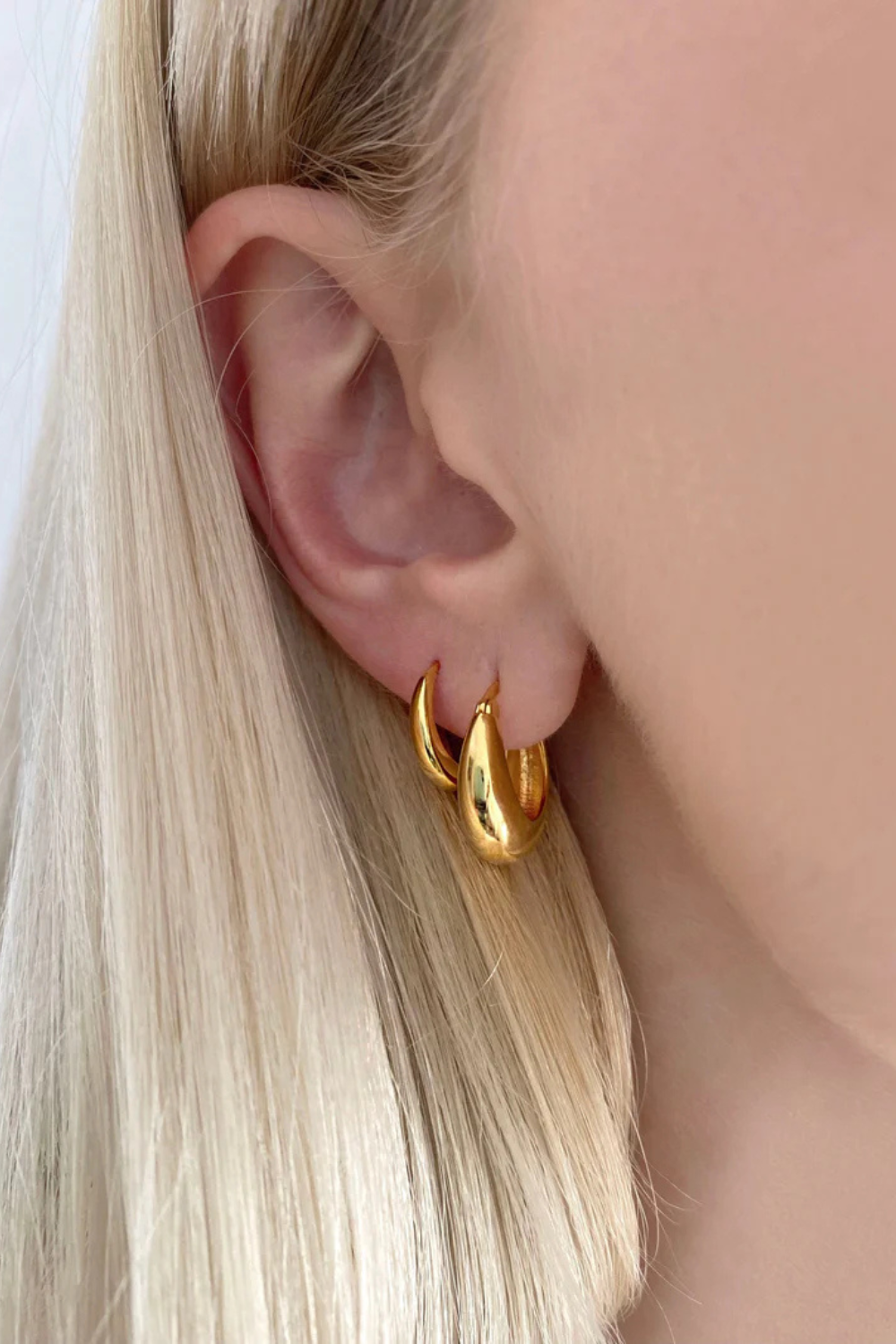 Positano Mini Hoops | Gold
