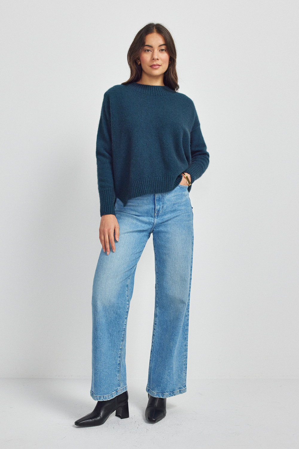 Sofia Sweater | Deep Teal