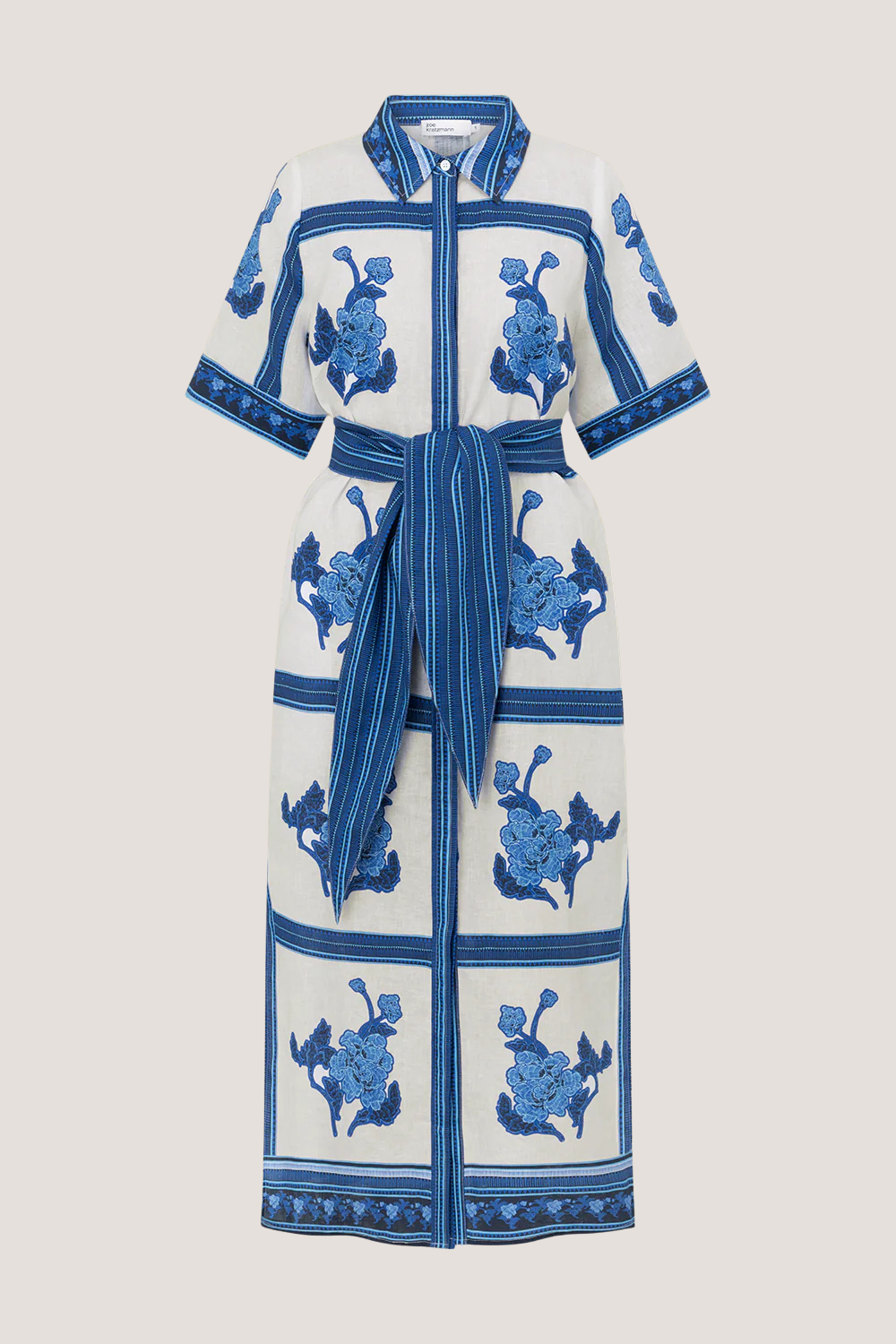 Roam Dress | Azure Collage - PRE ORDER