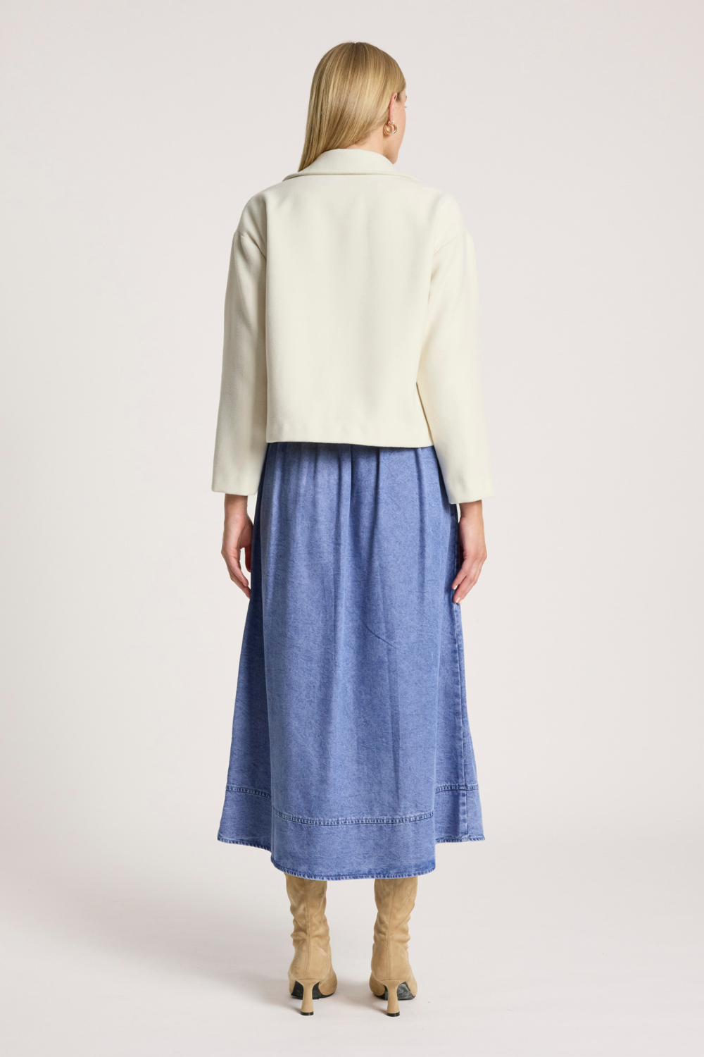 Wanderer Crop Jacket | Ecru