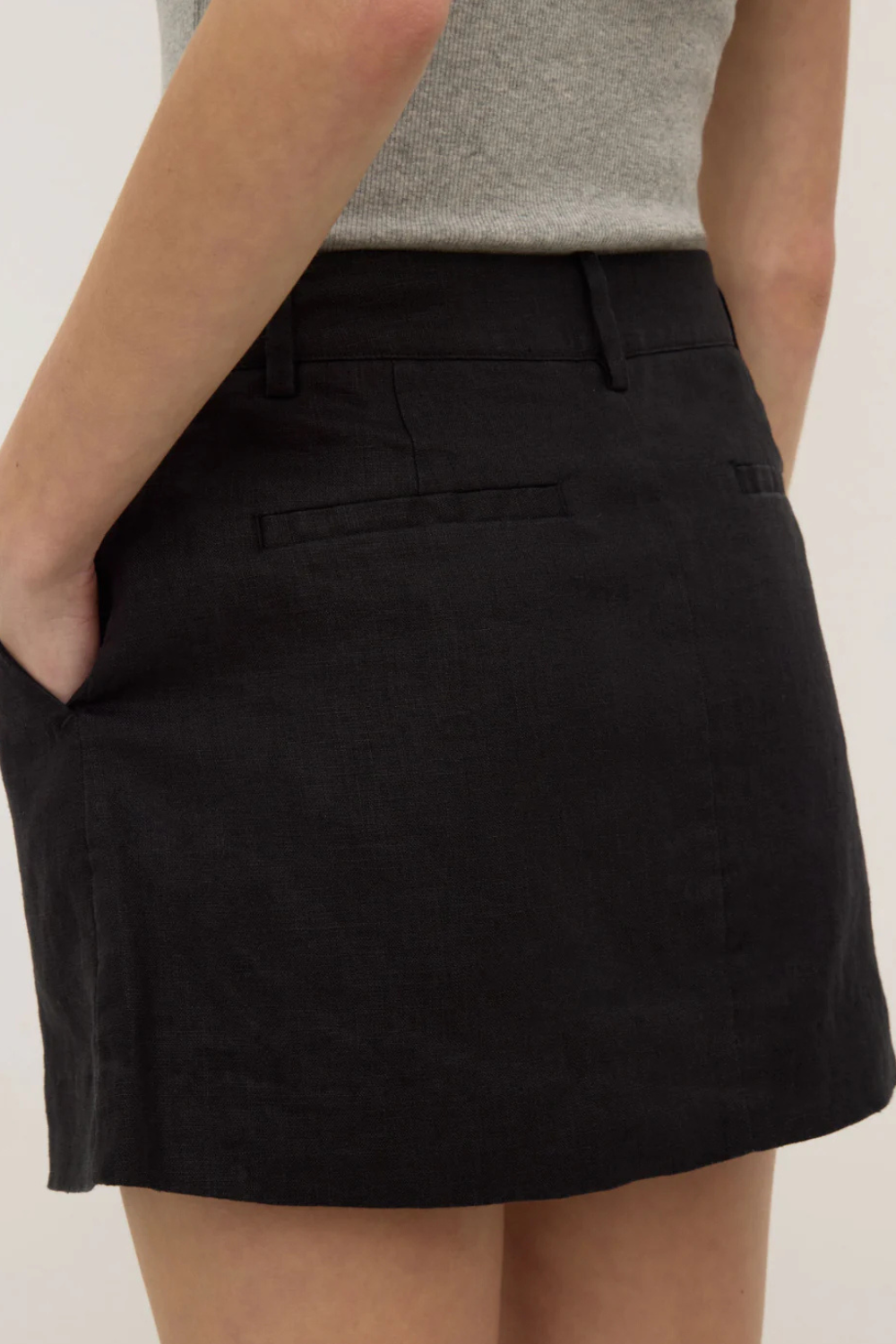 Amanda Mini Skirt | Black