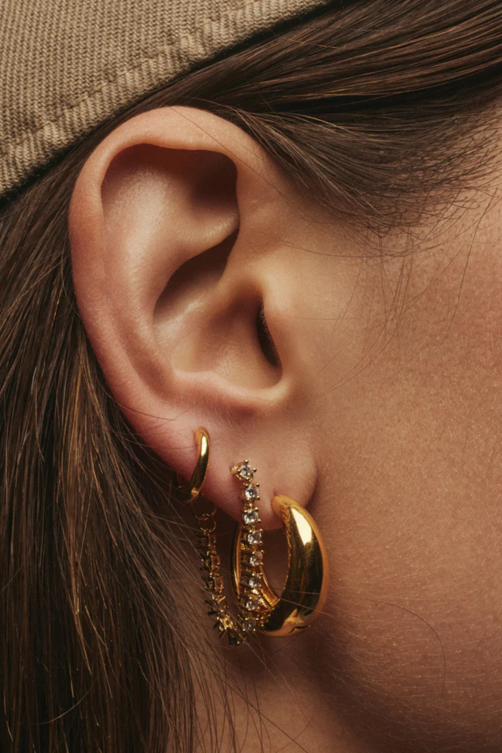 Ballier Chain Studs | Gold