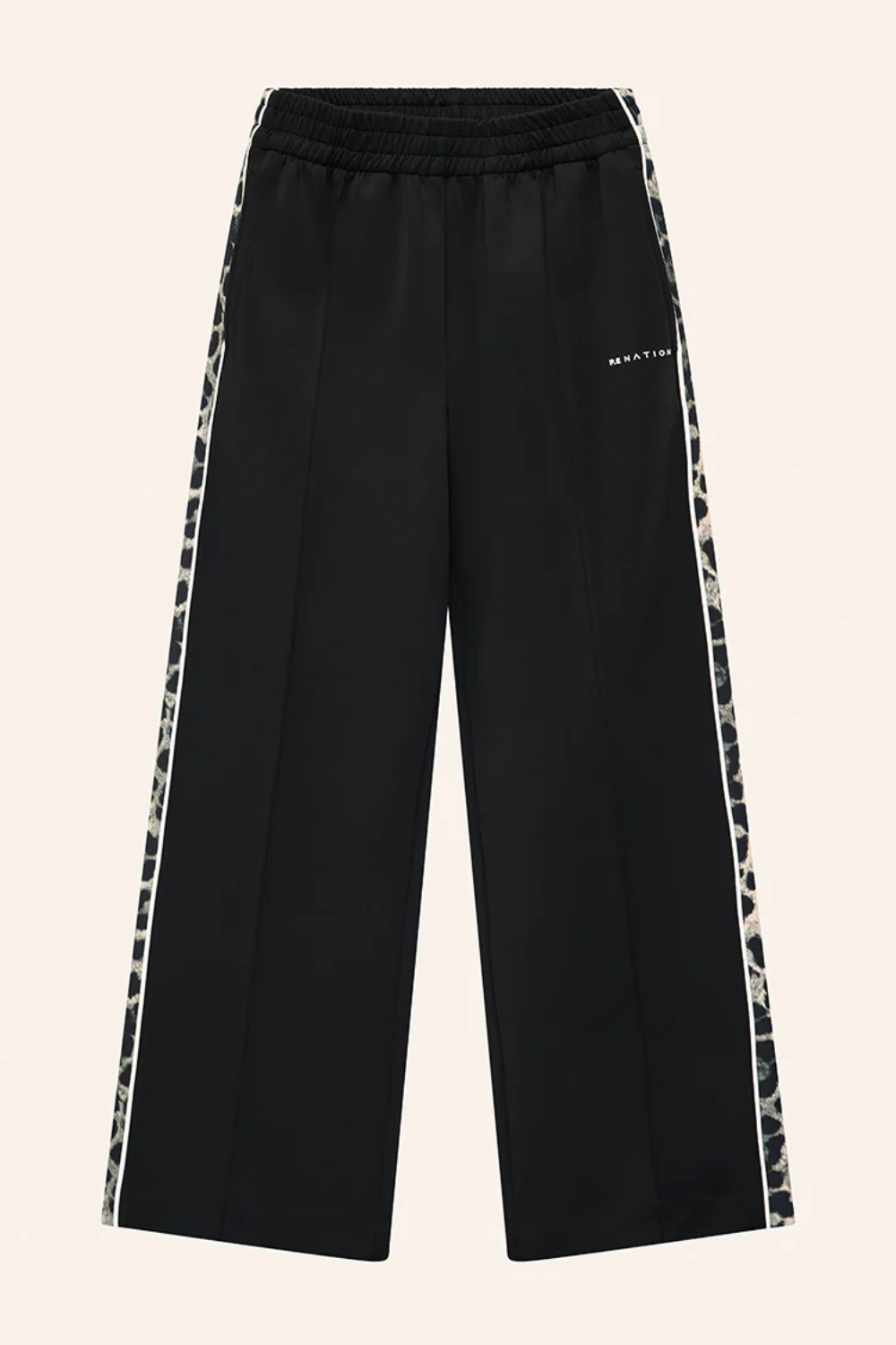 Man Down Track Pant | Black/Leopard