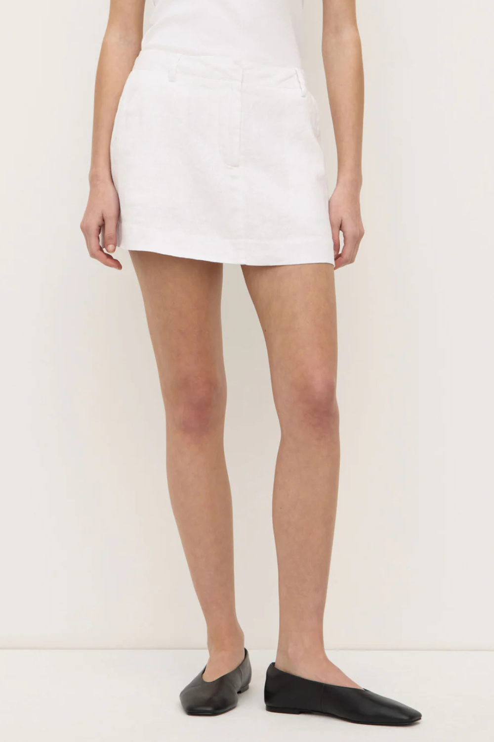 Amanda Mini Skirt | White