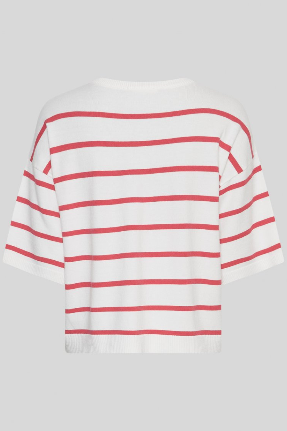 MSCH Geanine Rachelle 2/4 Pullover | Egret/Rose Red