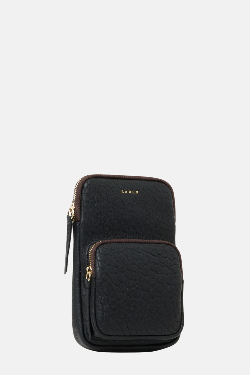 Nikko Pocket Phone Sling | Black Bubble