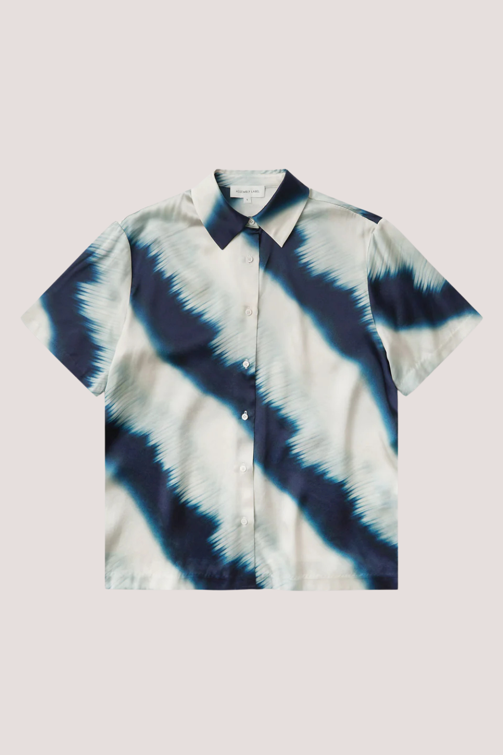 Marabella Silk Short Sleeve Shirt | Marabella Print