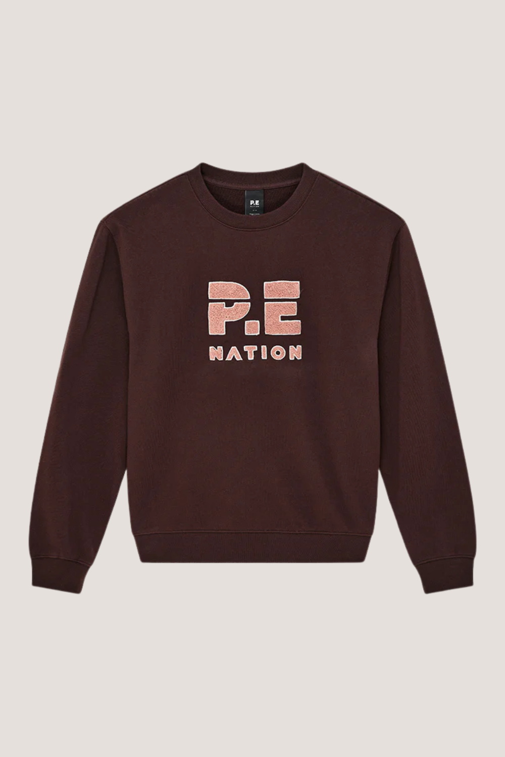 Heads Up Boucle Sweat | Mahogany