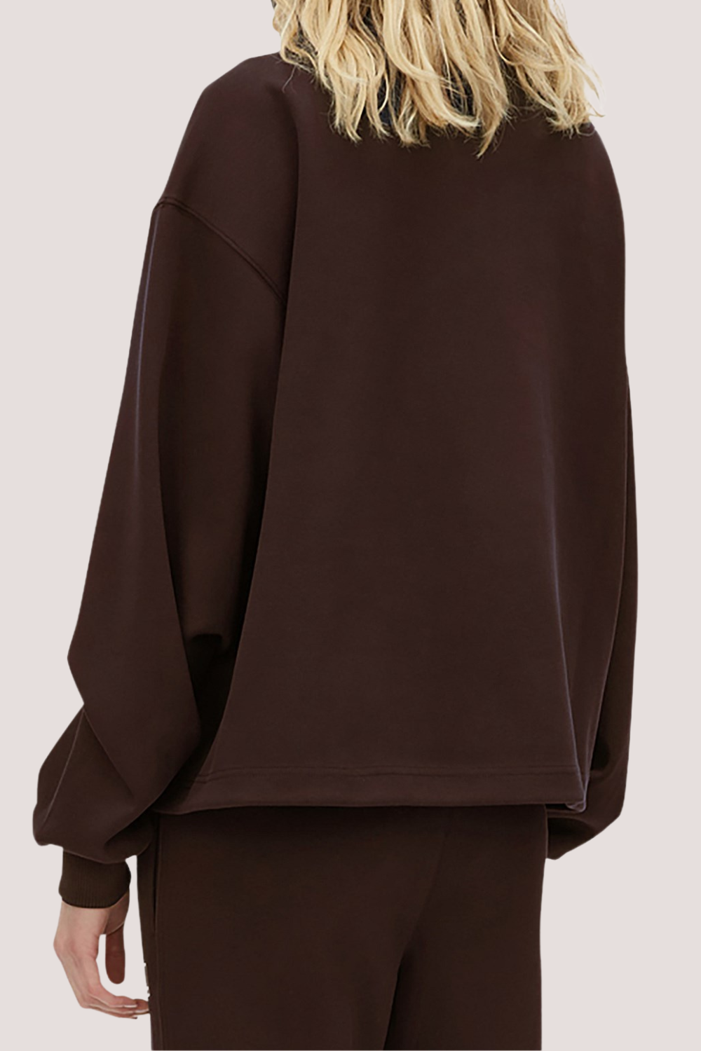 Zylus Sweater | Chocolate/White