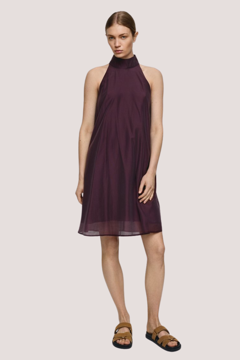 MSCH Alithea Faustina SL Dress | Fudge
