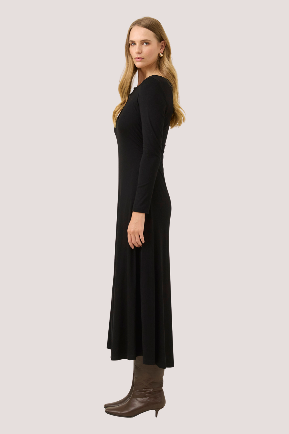 Naria Bead Dress | Onyx