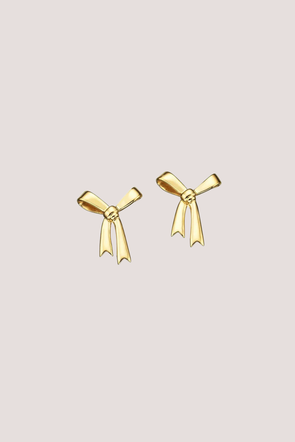 Bow Studs | Gold Plated