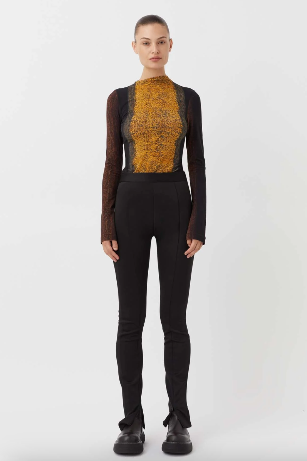 Opal Scuba Pant | Black