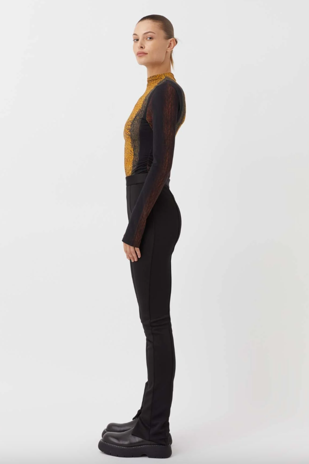 Opal Scuba Pant | Black