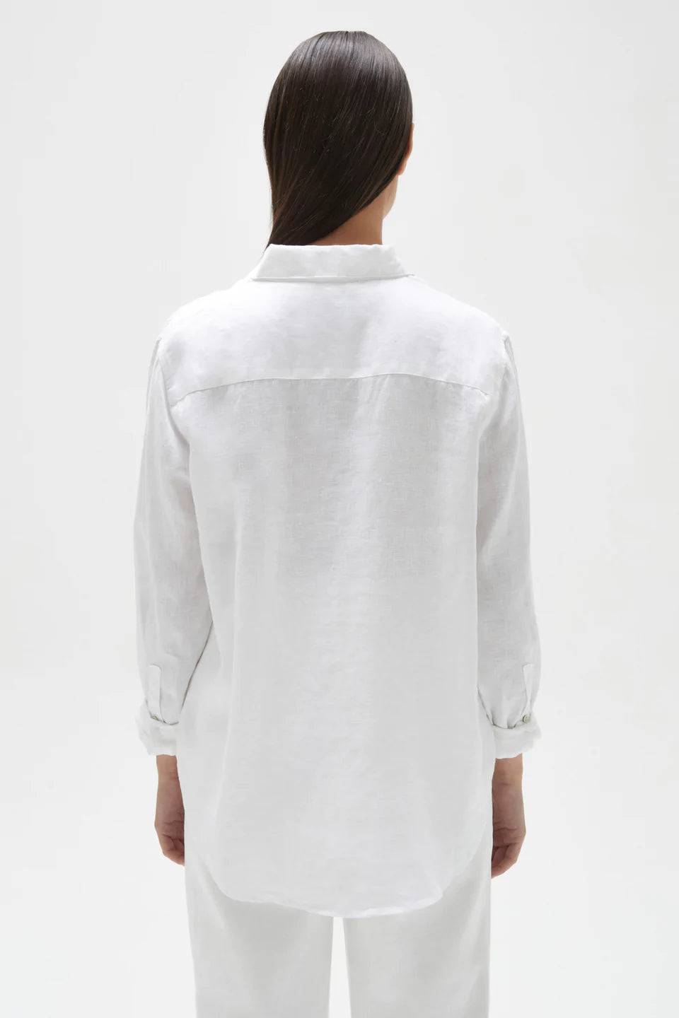 Xander Long Sleeve Shirt - White