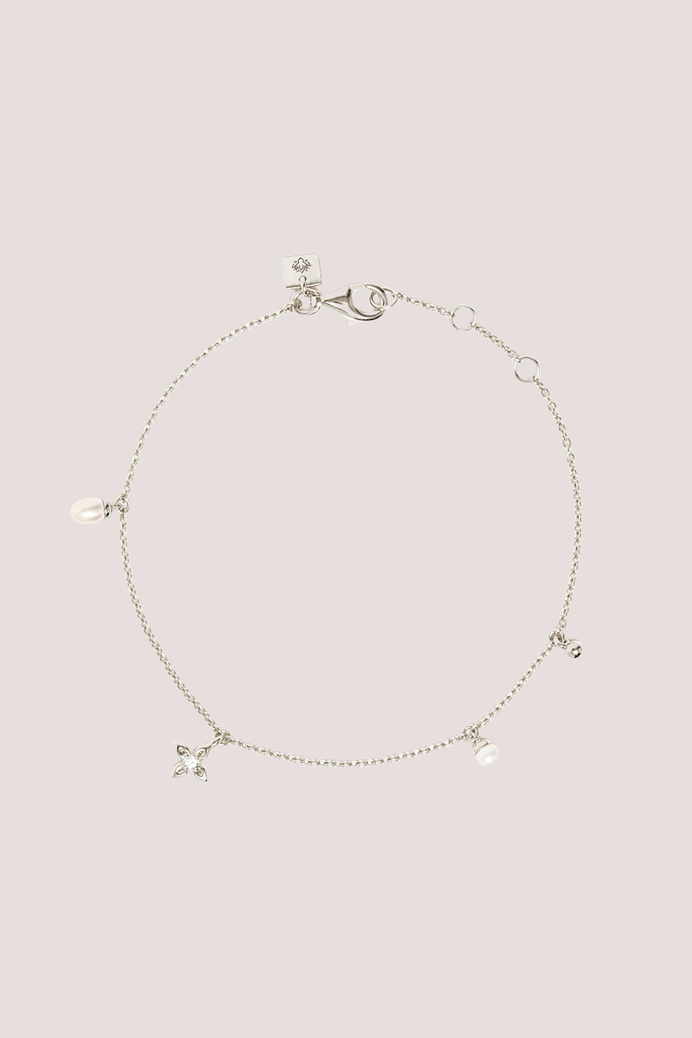 Sterling Silver Live in Peace Bracelet