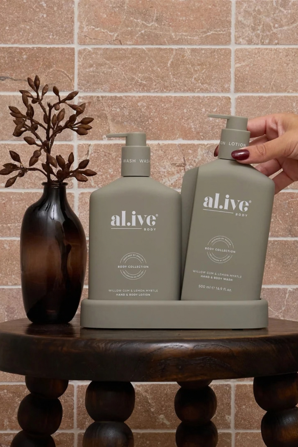 Bathroom Duo Hand And Body Wash & Lotion | Willow Gum & Lemon Myrtle