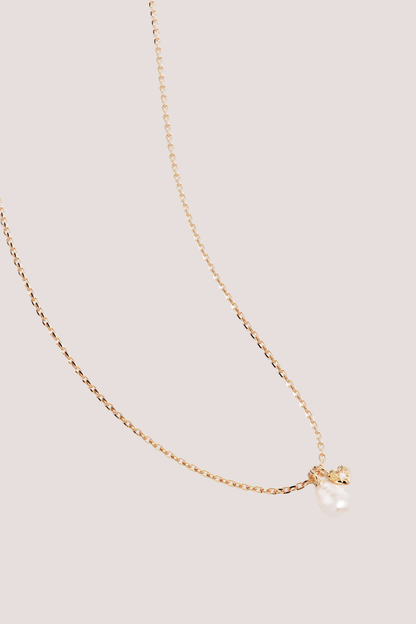 18k Gold Vermeil Under the Moonlight Pearl Necklace