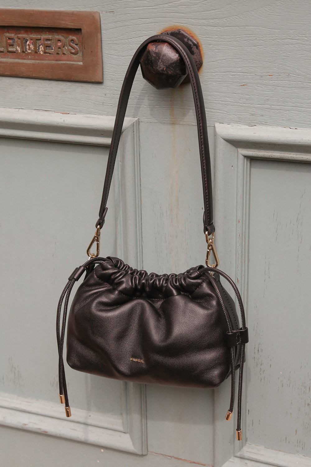 Elliot Shoulder Bag | Black Softie