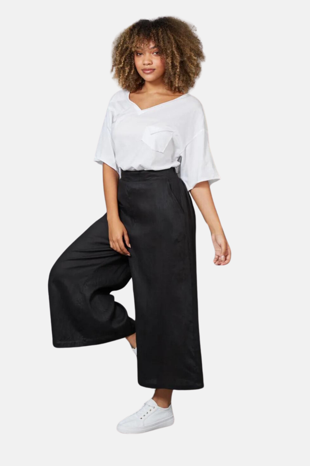 Studio Crop Pant | Ebony