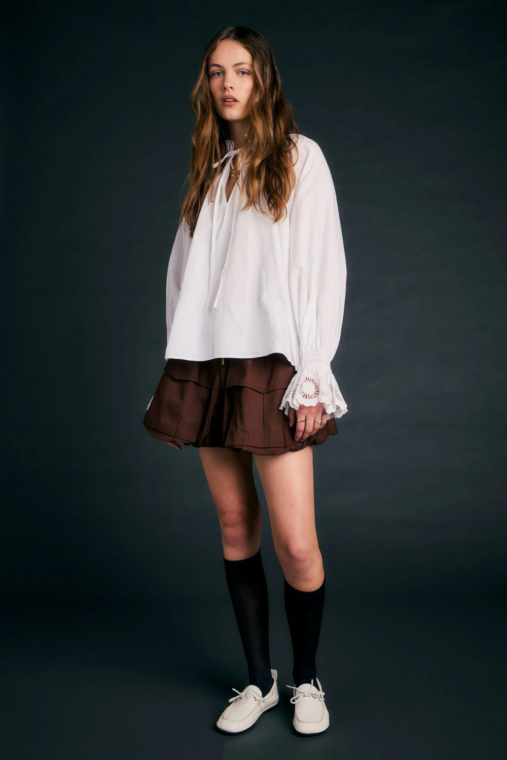 Ivy Blouse | White