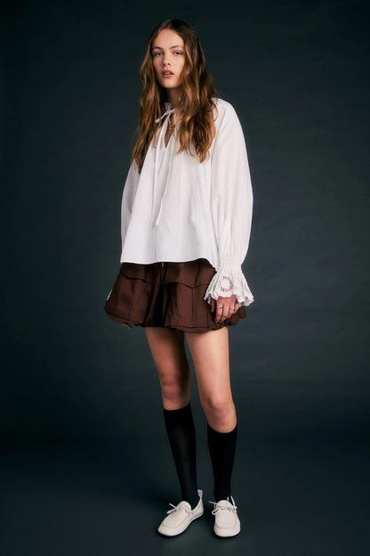 Ivy Blouse | White