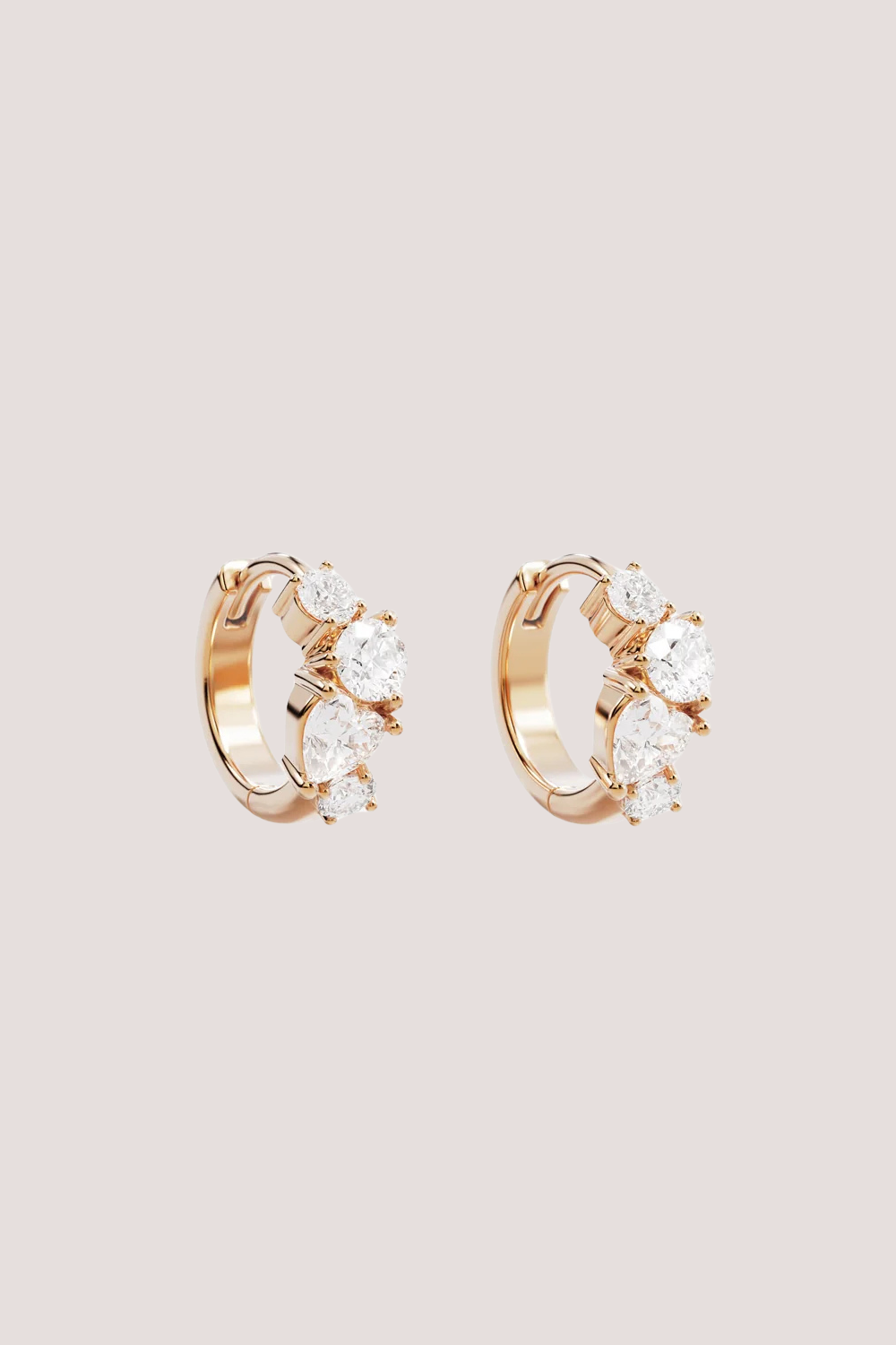 18k Gold Vermeil Dream Lover Huggies