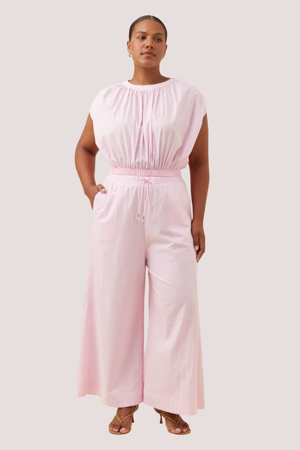Rosa Pant | Light Pink