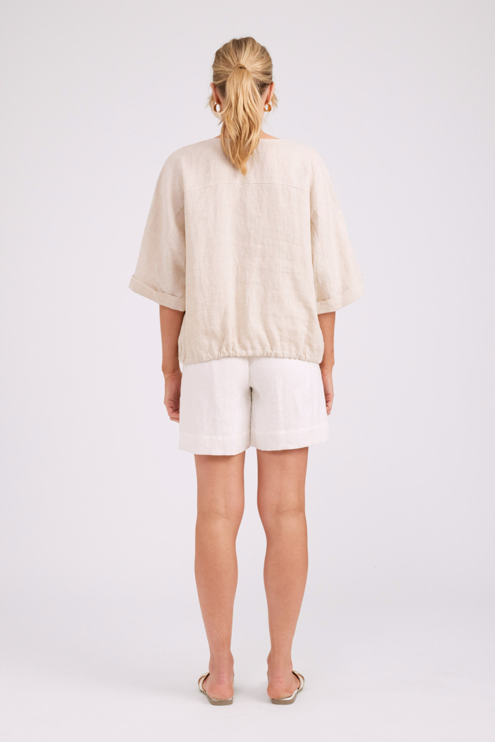 Studio Button Top/Jacket | Tusk
