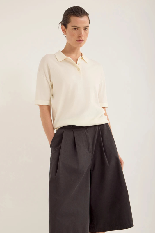 Gulf Fine Cotton Polo | Ante White
