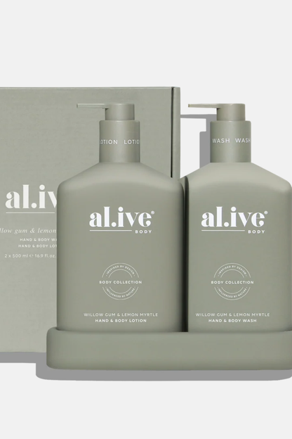 Bathroom Duo Hand And Body Wash & Lotion | Willow Gum & Lemon Myrtle