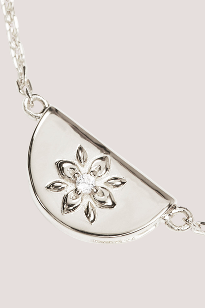 Sterling Silver Lotus of Hope Bracelet