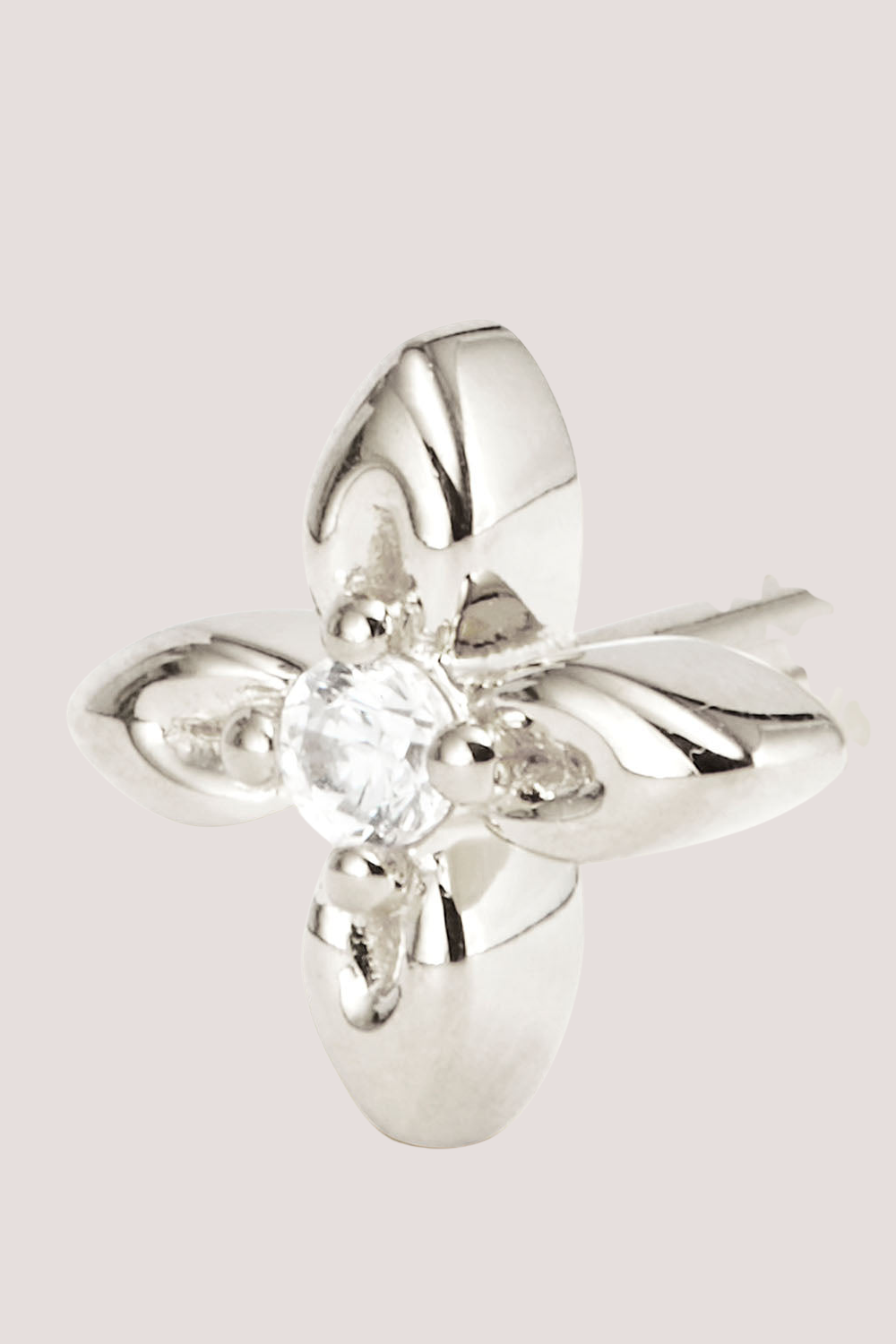 Sterling Silver Live in Light Stud Earrings