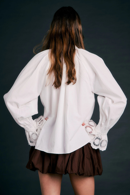 Ivy Blouse | White