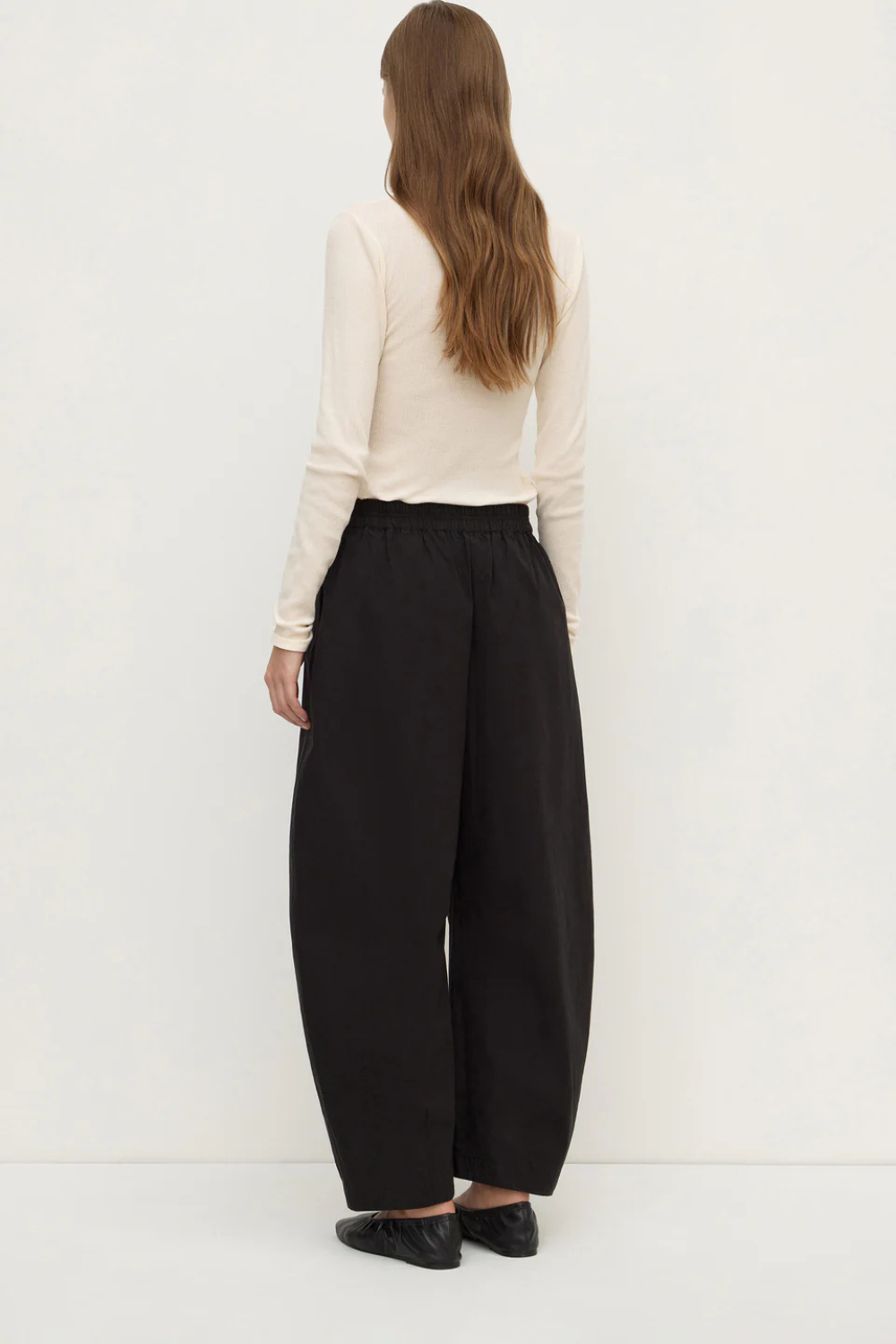 Lola Barrel Pant | Black