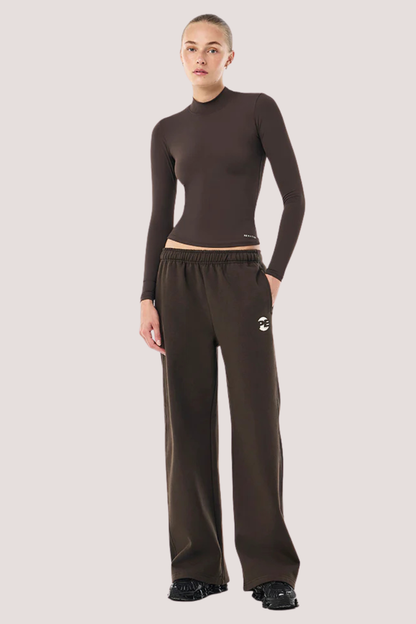 Voltage Straight Leg Trackpant | Coffee