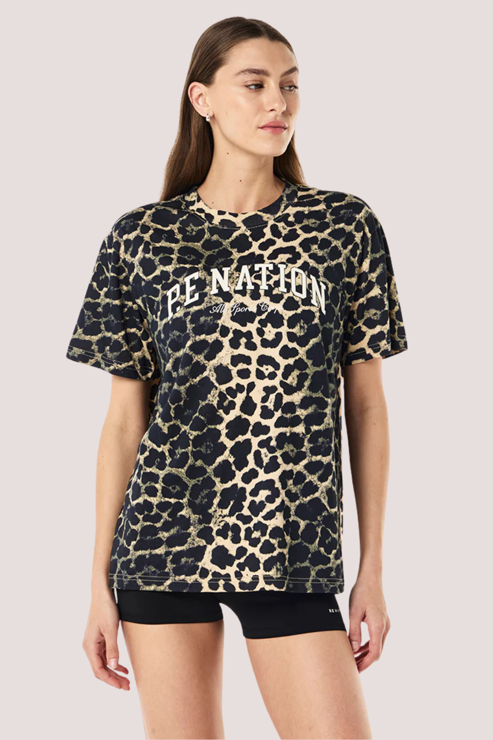 Heritage Tee | Leopard Print