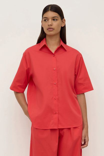 Joni Short Sleeve Shirt | Chilli