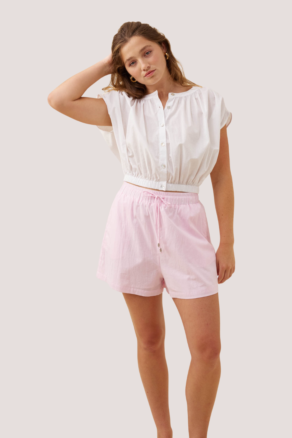 Rosa Short | Light Pink