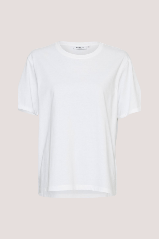 MSCH Terina Organic Tee | Bright White
