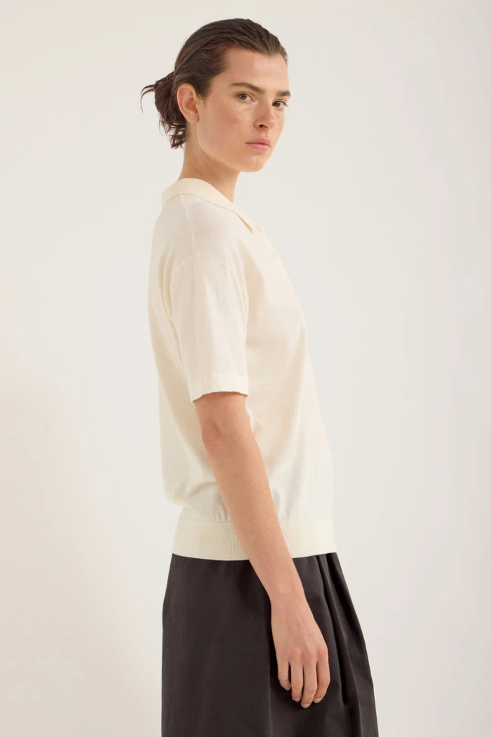 Gulf Fine Cotton Polo | Ante White