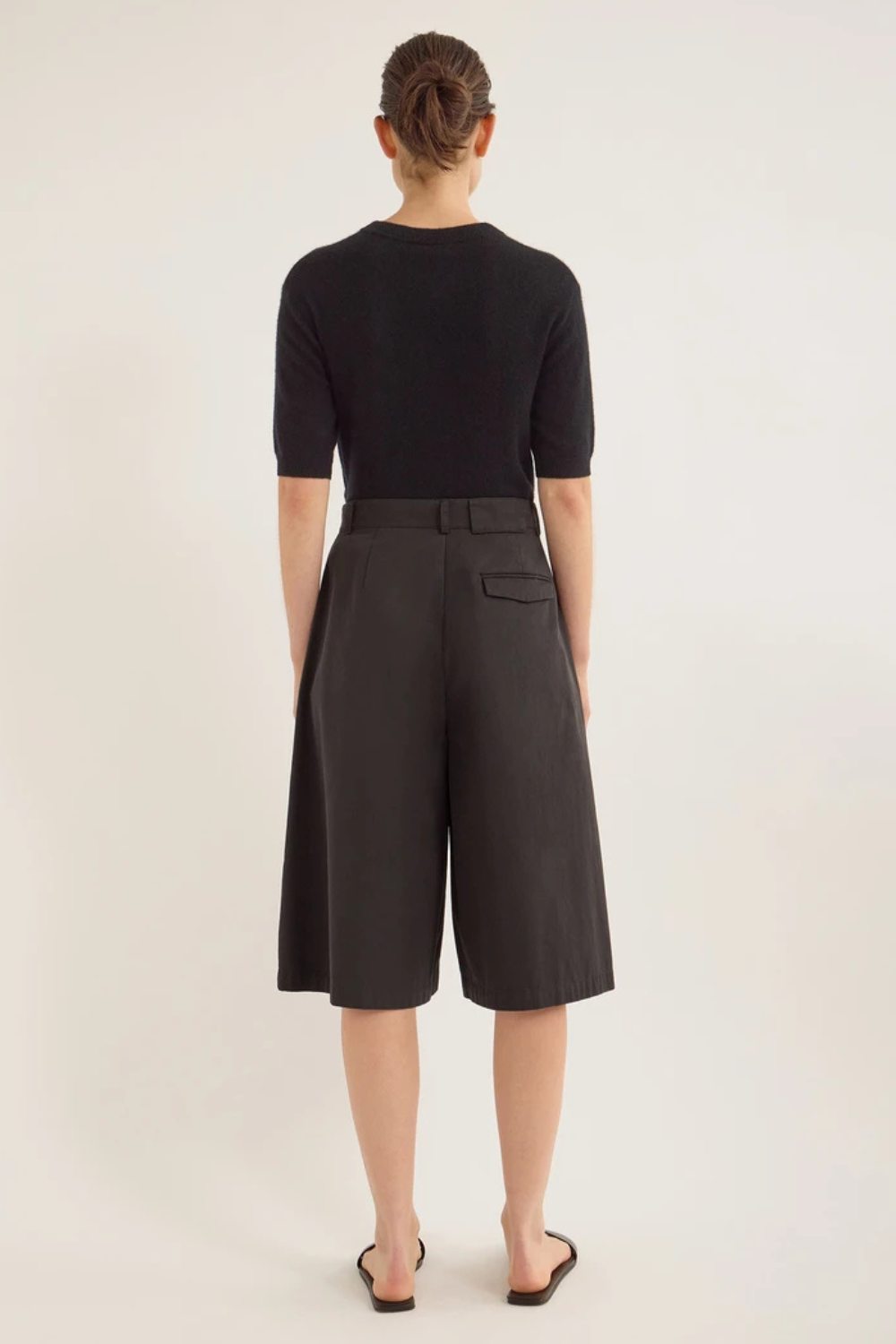 Verner Antique Twill Cotton Short | Coals