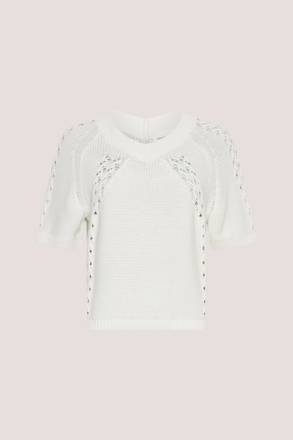 MSCH Keana 2/4 V Pullover | Egret