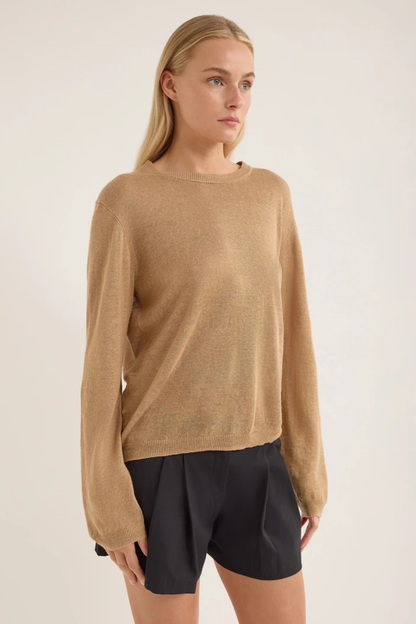 Orlon Linen Sweater | Cafe