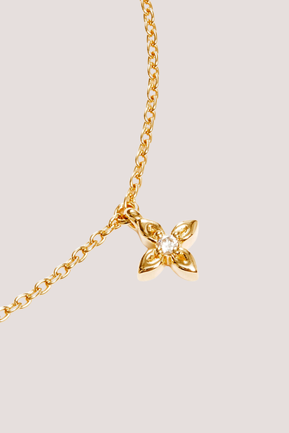 18k Gold Vermeil Live in Peace Bracelet
