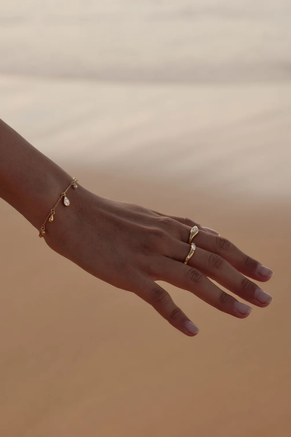 18k Gold Vermeil Chasing Tides Ring